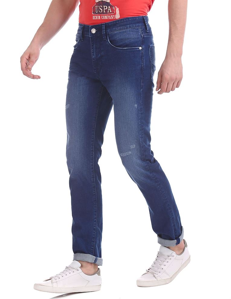U.S.Polo Assn. Men Solid Casual Wear Jeans
